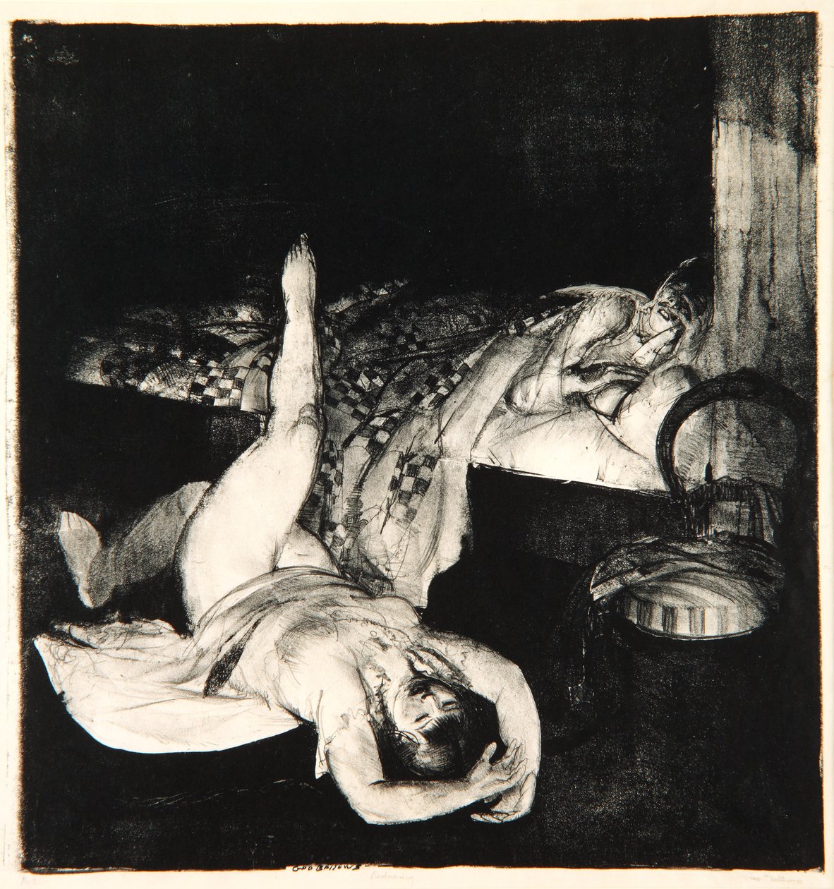 Reducing, második kő, 1916 alkotó: George Wesley Bellows