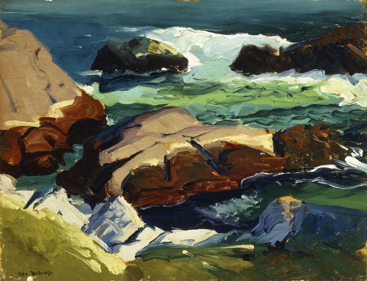 Sun Glow, 1913 alkotó: George Wesley Bellows