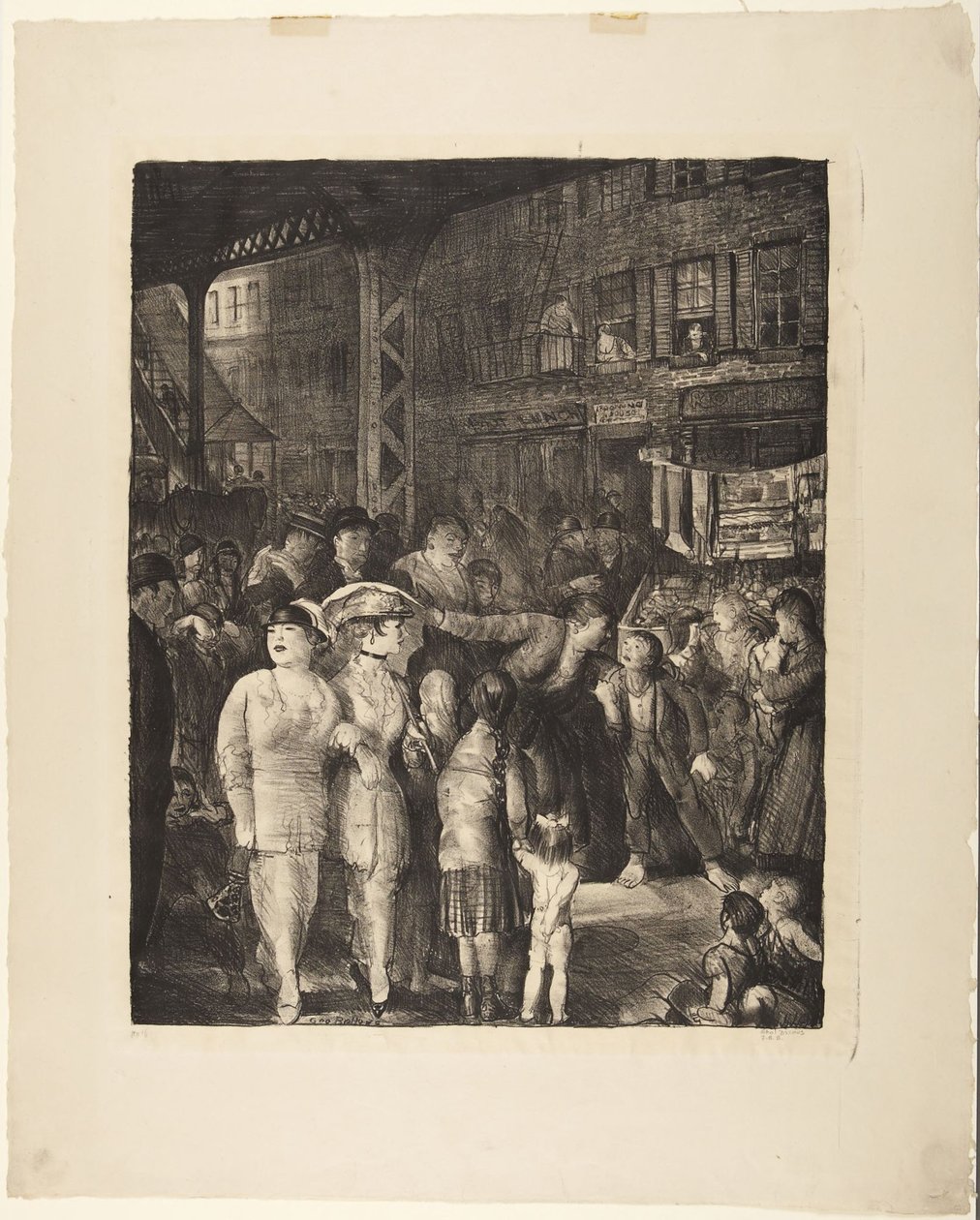 Az utca alkotó: George Wesley Bellows
