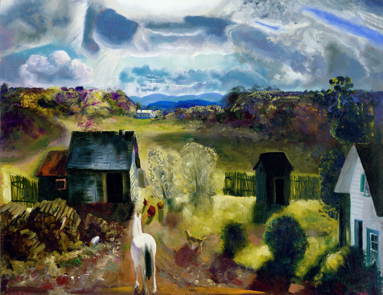 A Fehér Ló alkotó: George Wesley Bellows