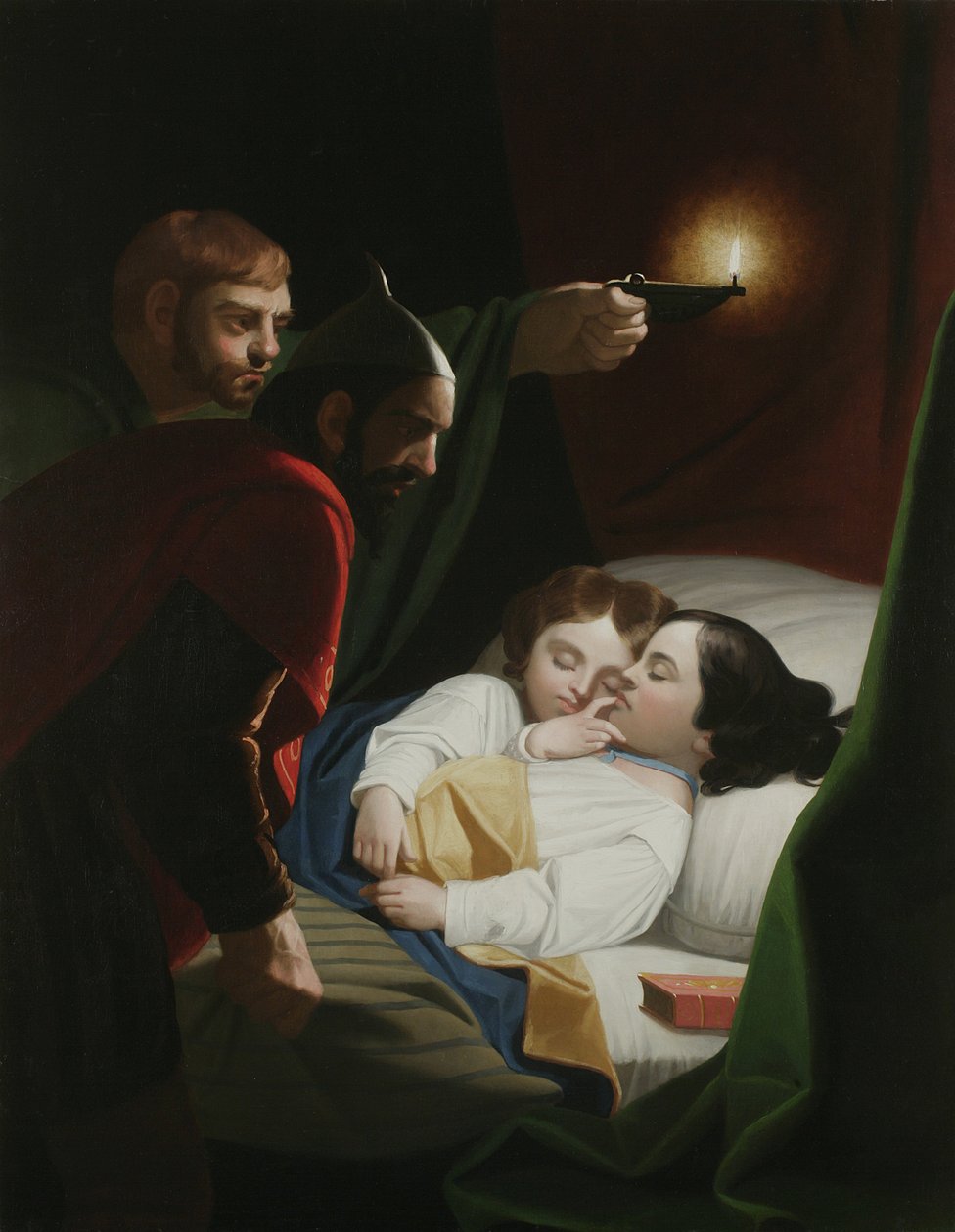 A hercegek gyilkossága, 1833-34 (olaj, vászon) alkotó: George Whiting Flagg