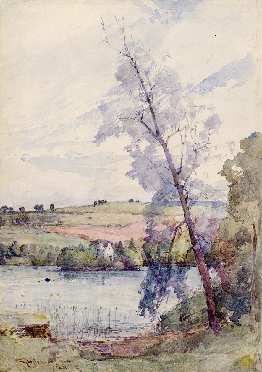 Loch jelenet alkotó: George Whitton Johnstone