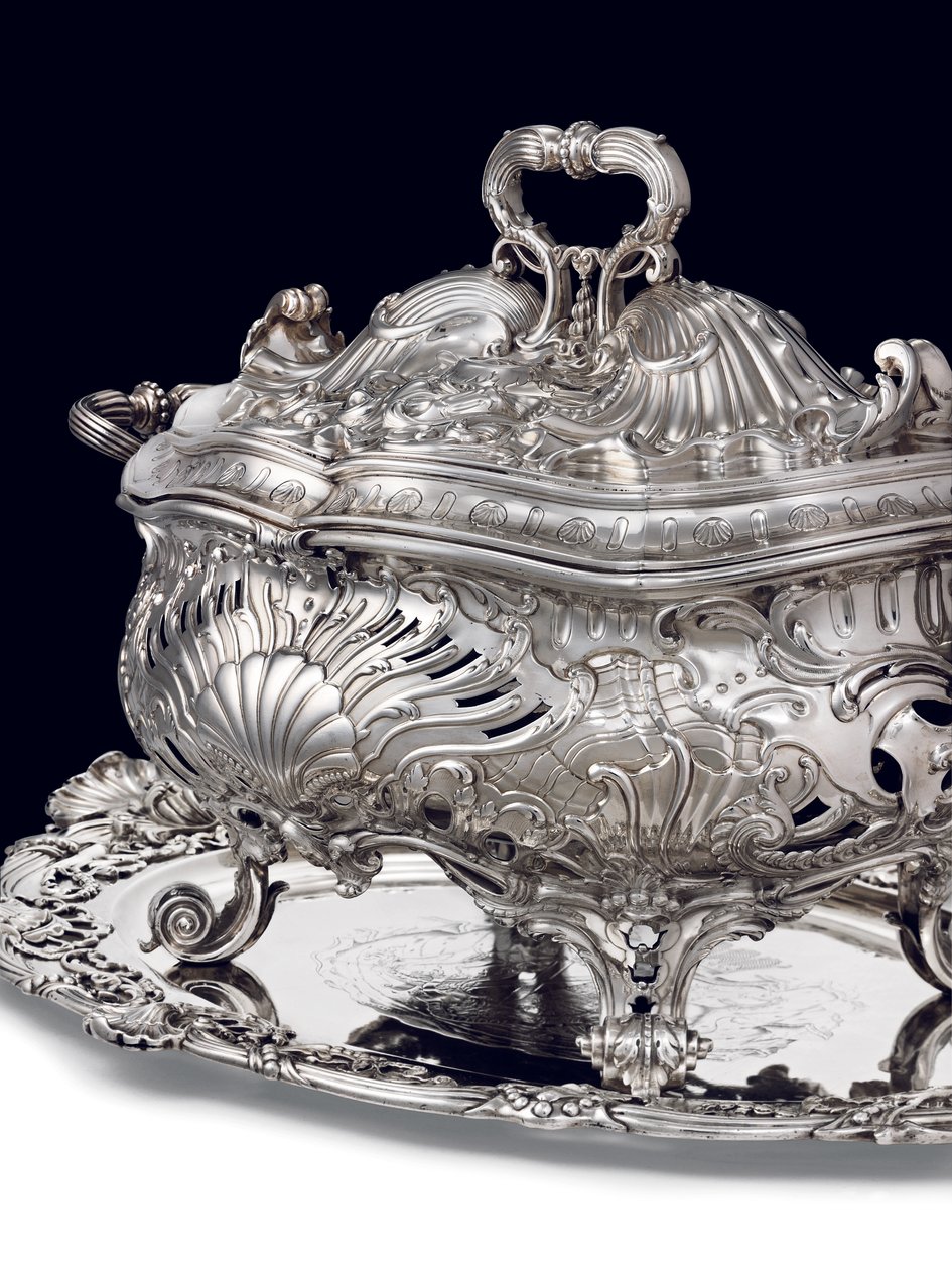 Soup Tureen, The Leinster Service alkotó: George Wickes