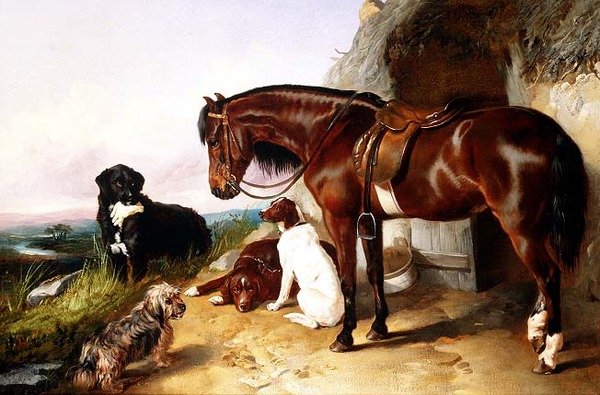 Kedvencek portréi alkotó: George Wiliam Horlor
