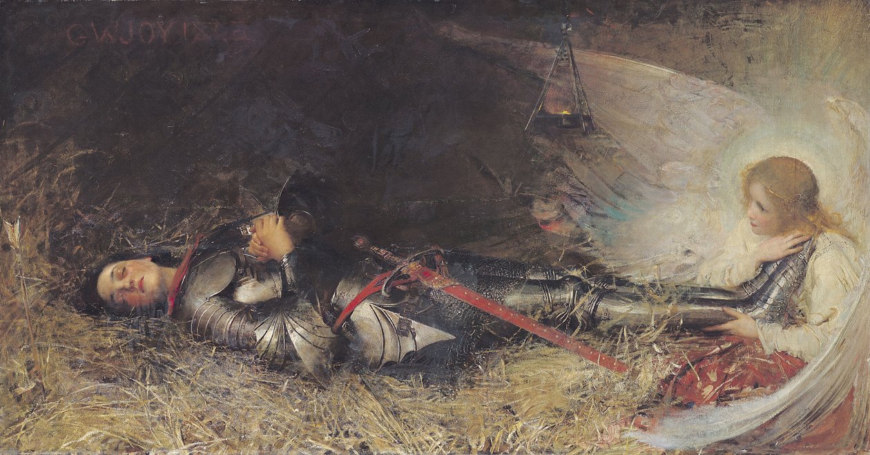 Jeanne of Arc alszik, 1895 alkotó: George William Joy