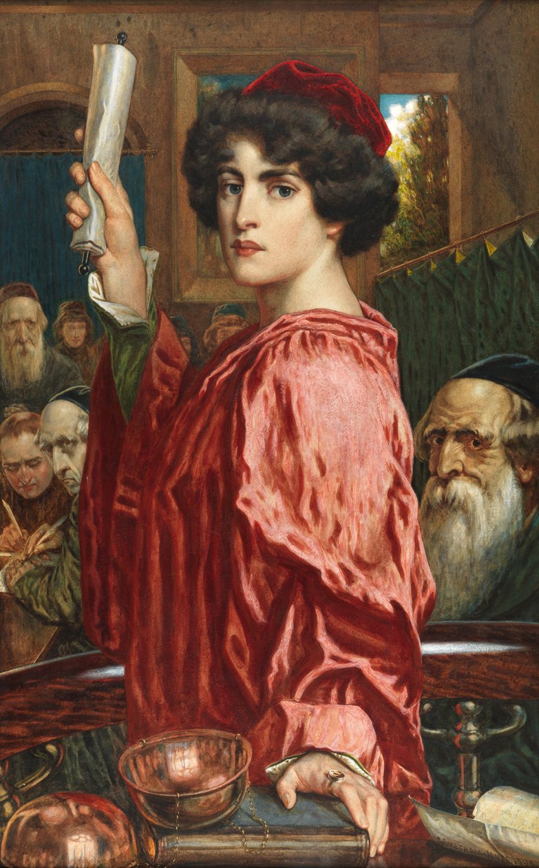 Portia alkotó: George William Smetham Jones