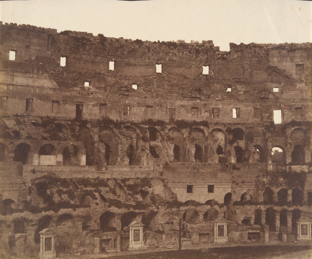 Colosseum, Róma, 1850-es évek. alkotó: George Wilson Bridges