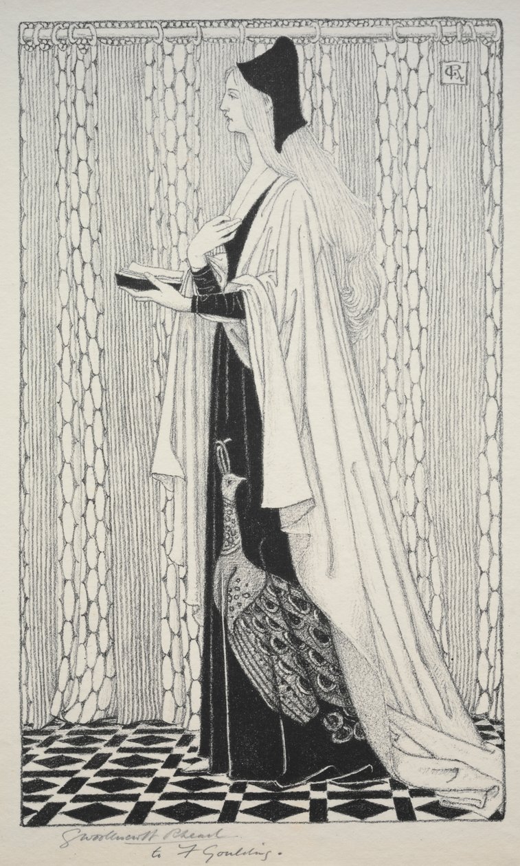 Jelmeztanulmány alkotó: George Woolliscroft Rhead