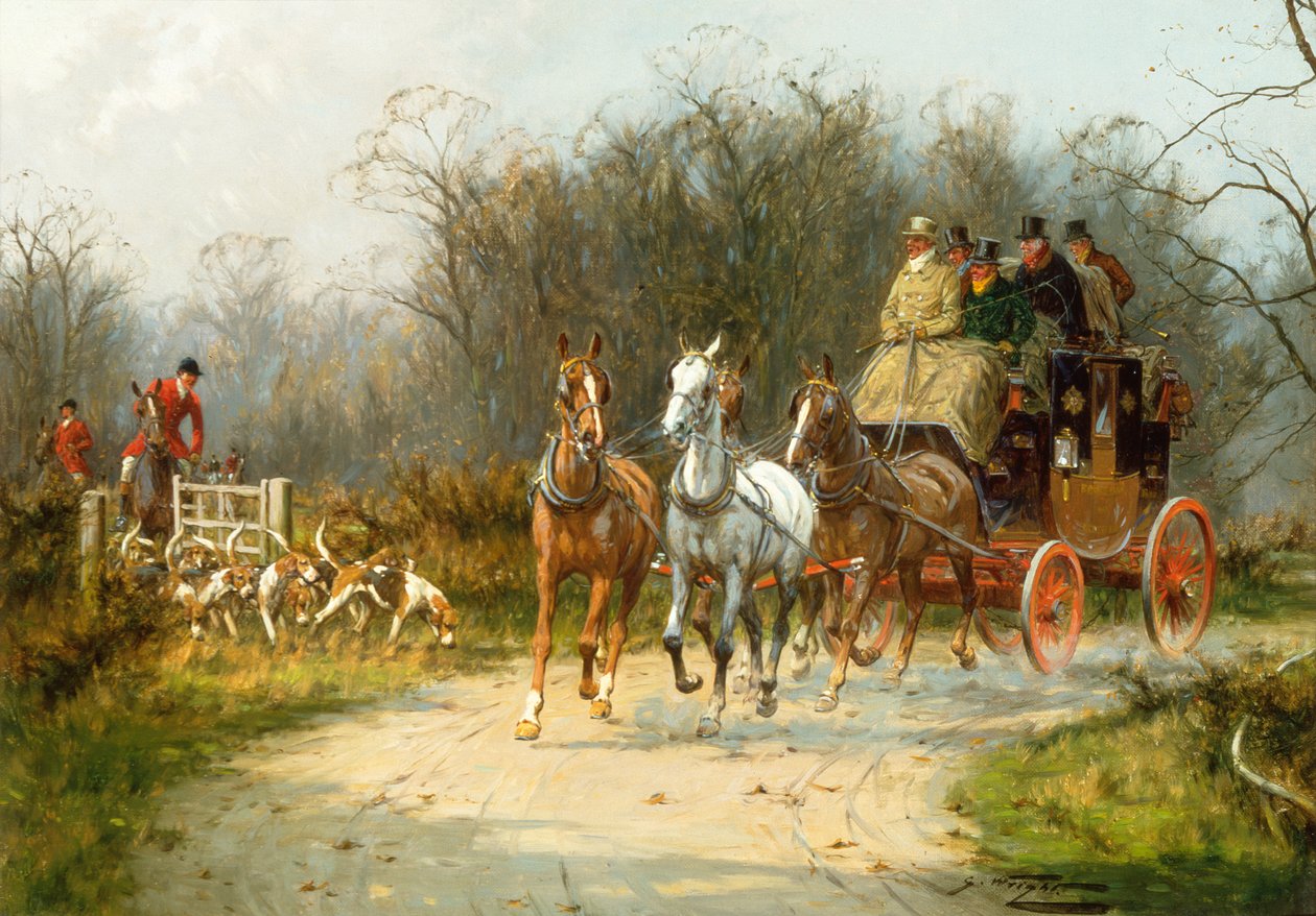 Egy novemberi reggel (olaj, vászon) alkotó: George Wright