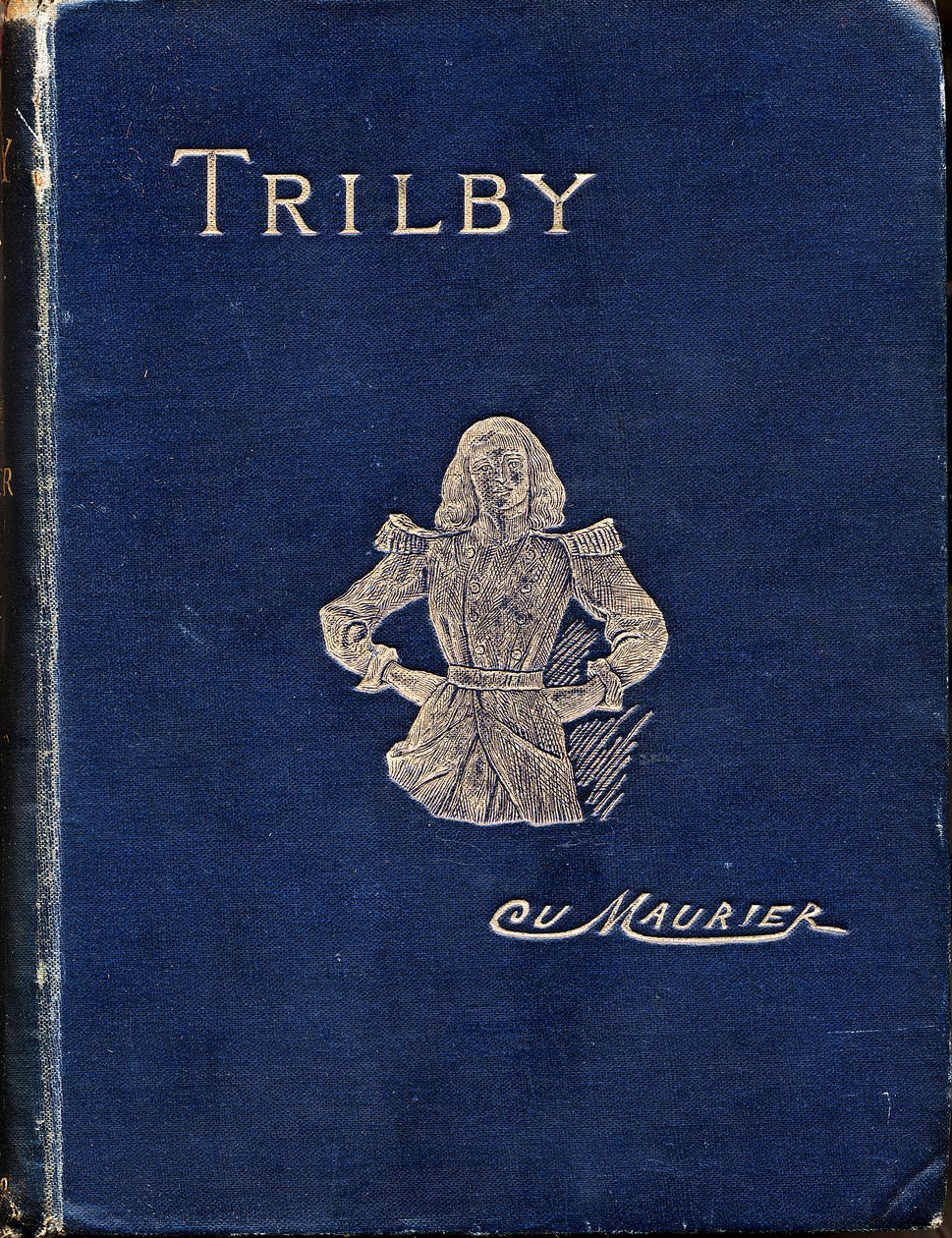 George Du Maurier Trilby címlapja, 1894 alkotó: George du Maurier