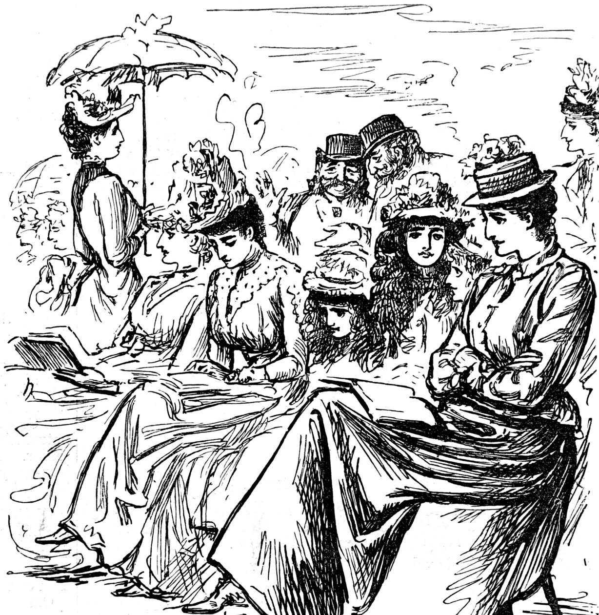 Illusztráció: George du Maurier alkotó: George du Maurier