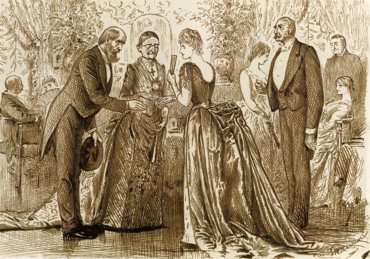Dolgok, amelyeket az ember másként szeretne kifejezni, 1880 körül alkotó: George du Maurier