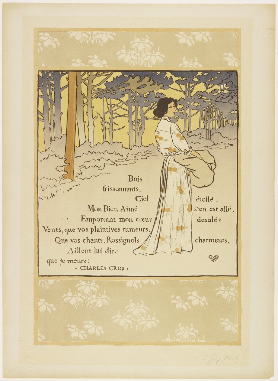 Reszkető erdő, 1893 alkotó: Georges Auriol