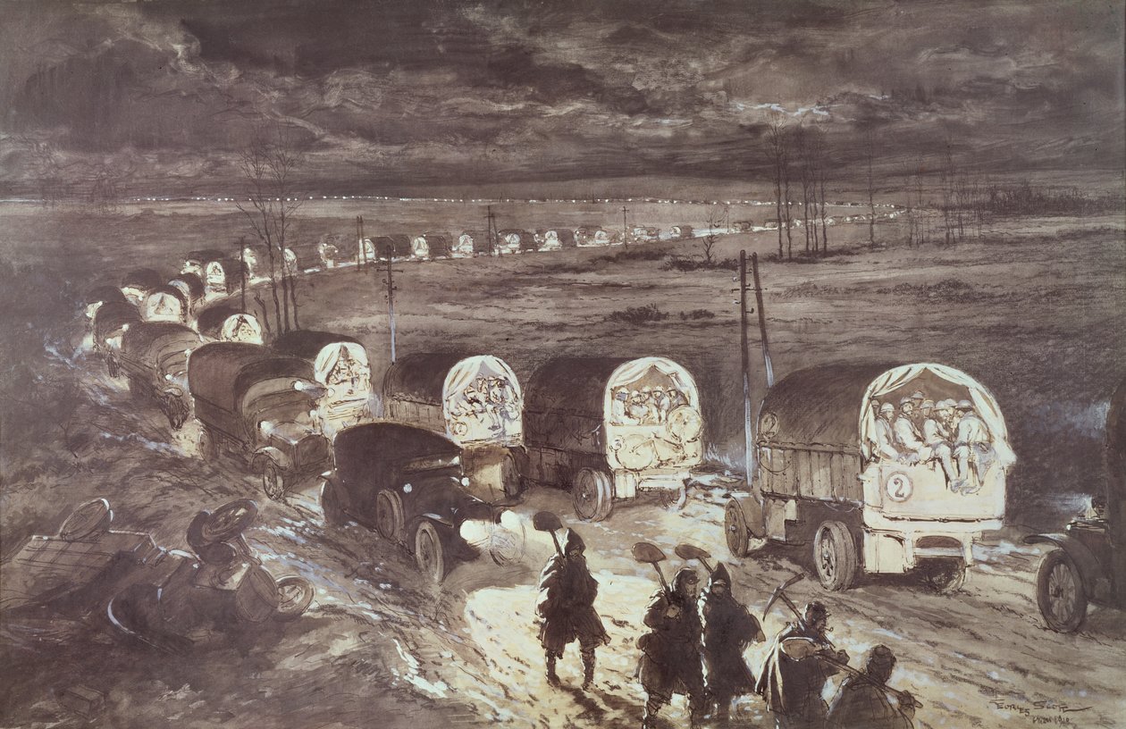 A szent út, 1918 alkotó: Georges Bertin Scott