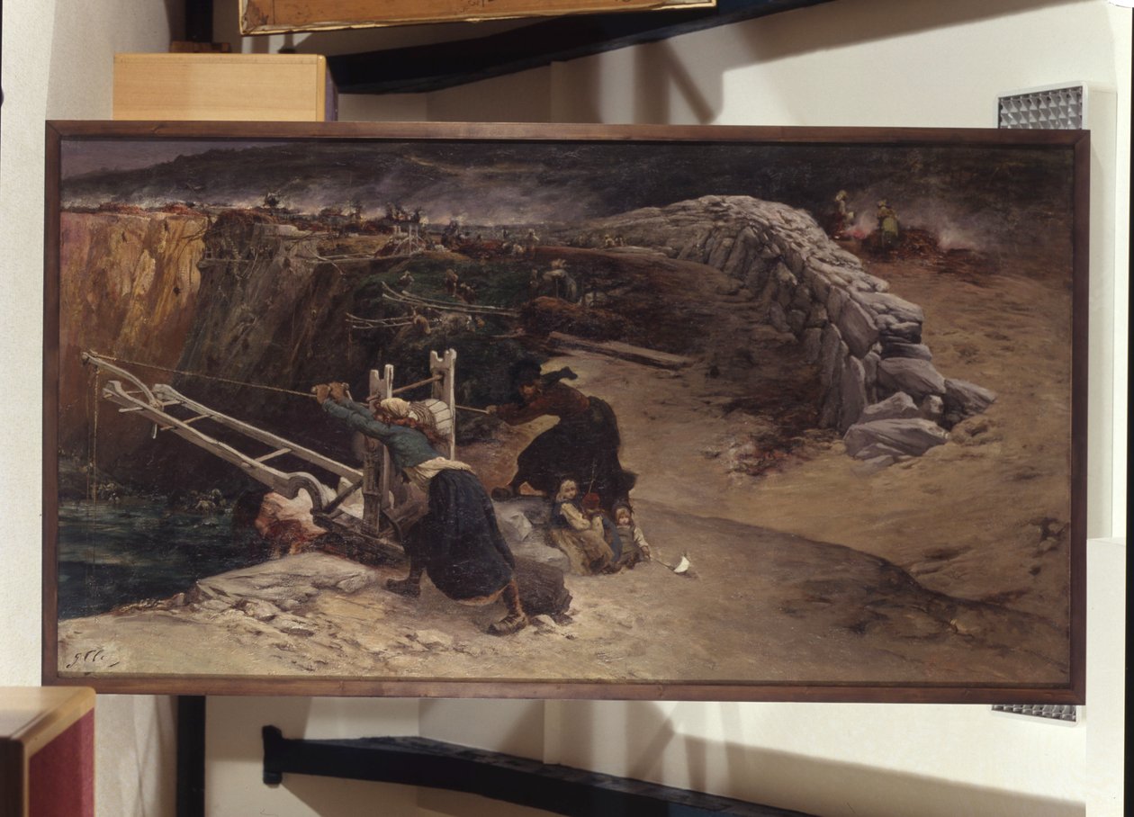 Kelp égők alkotó: Georges Clairin