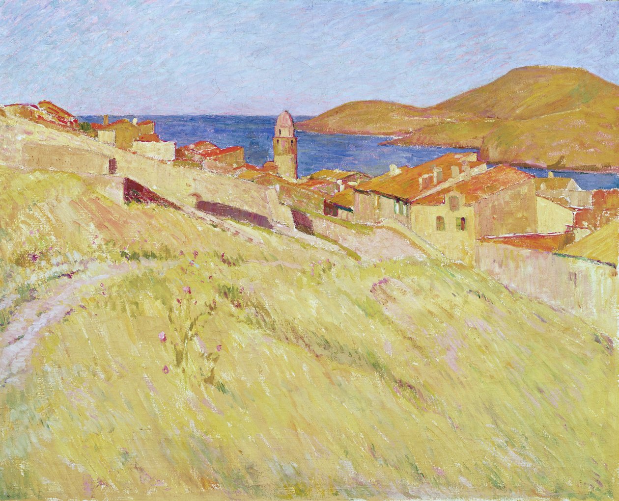 Collioure táj alkotó: George Daniel de Monfreid