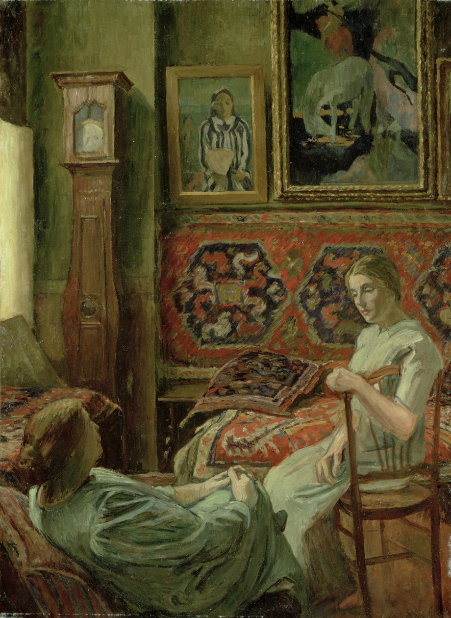 A beszélgetés alkotó: George Daniel de Monfreid