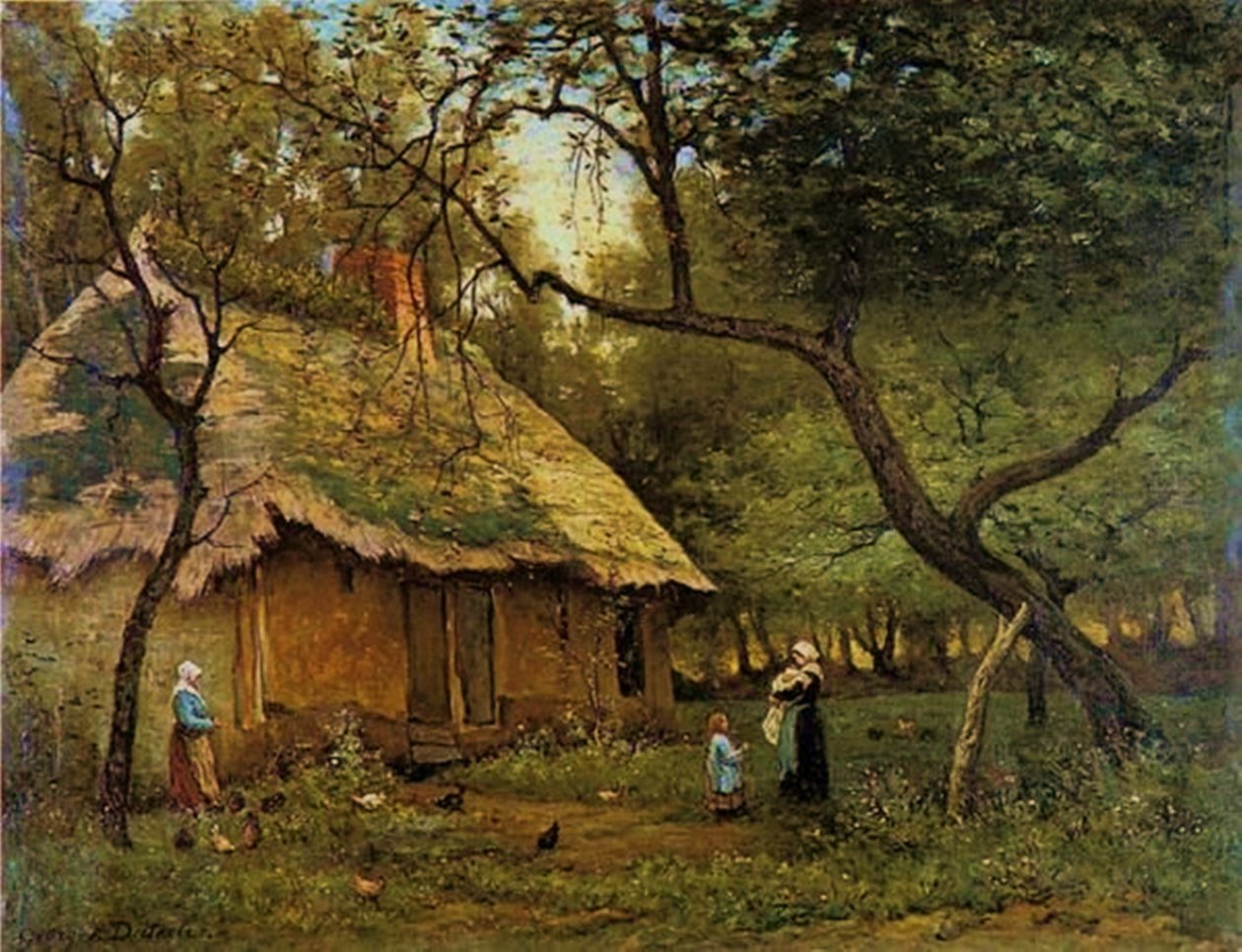 Masure in Saint-Léonard, Georges Diéterle alkotó: Georges Diéterle