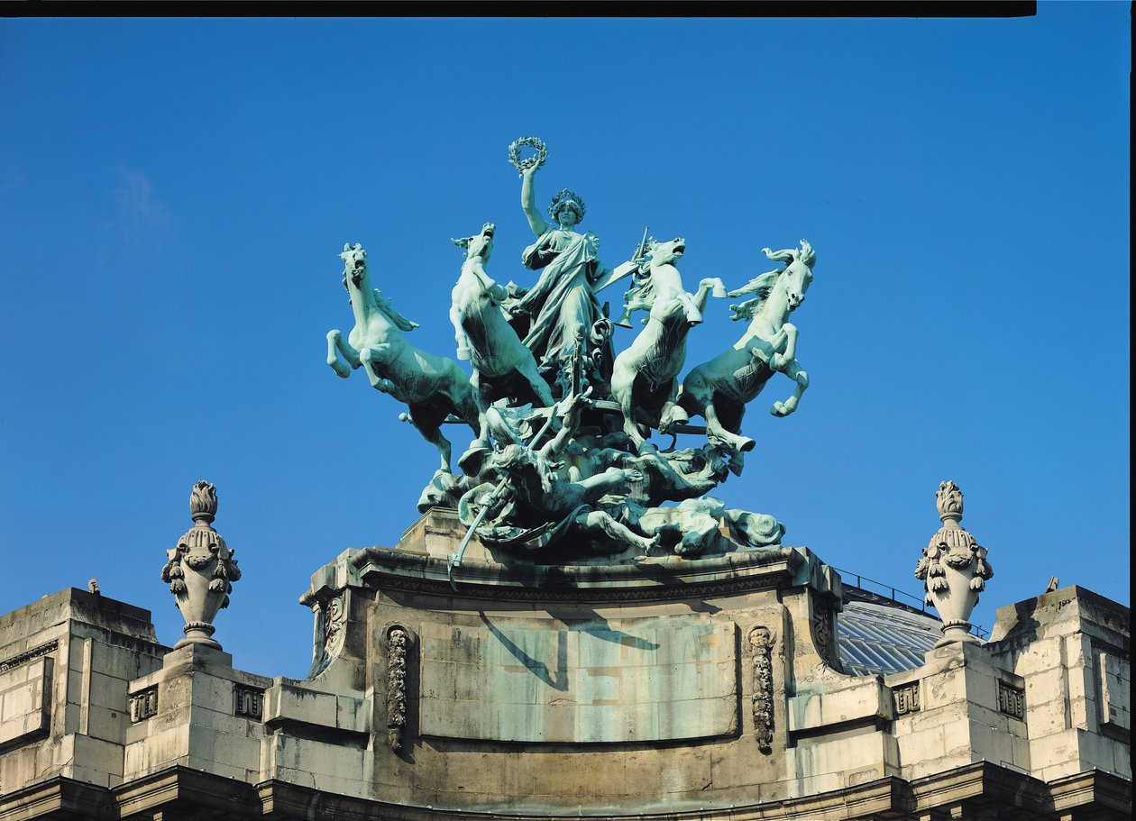 Quadriga, 1897-1900 körül alkotó: Georges Recipon