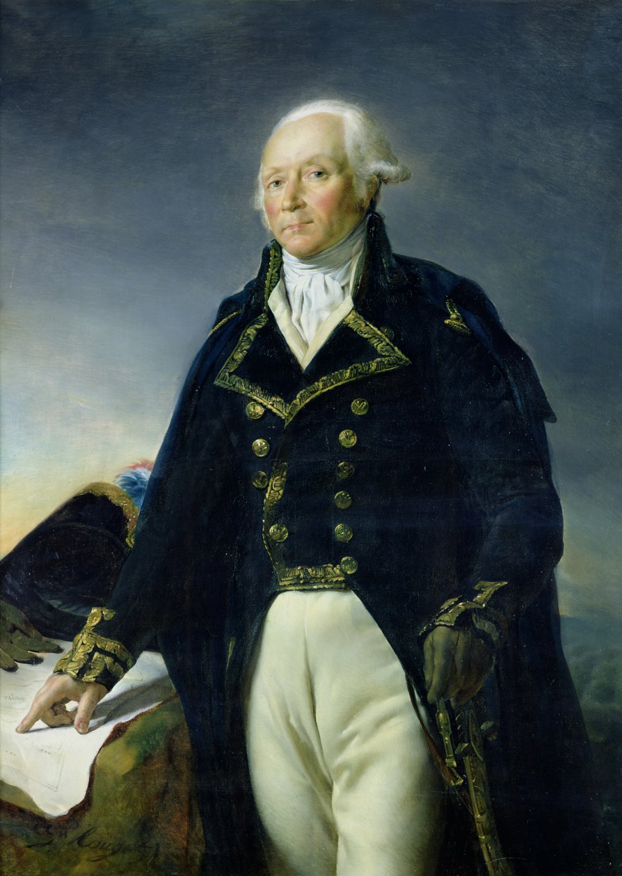 Francois-Christophe Kellermann (1735-1820) portréja 1835 körül alkotó: Georges Rouget