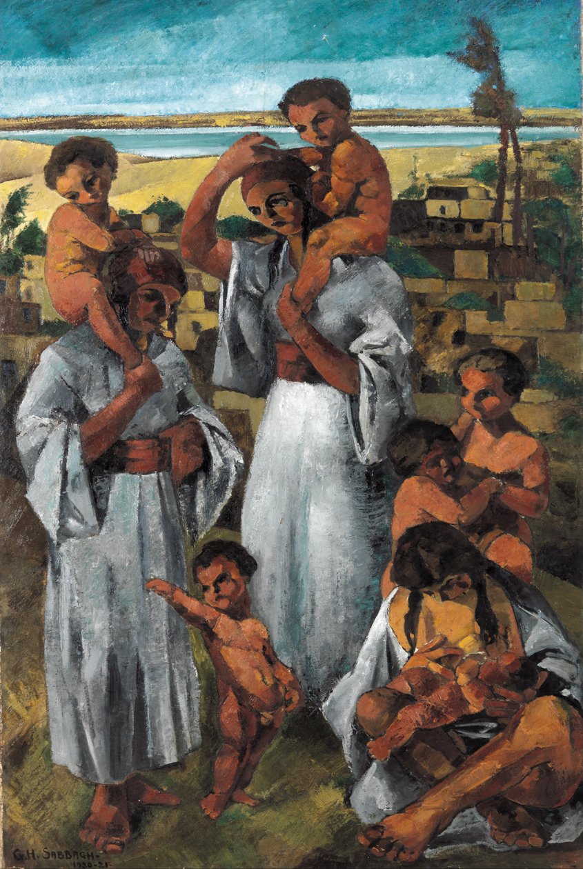 Arab anyaság alkotó: Georges Sabbagh
