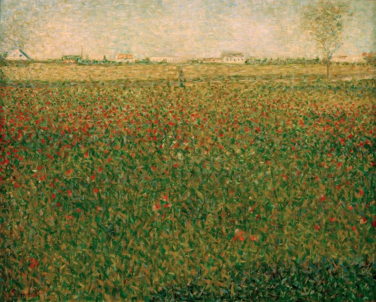 La Luzerne, Saint-Denis alkotó: Georges Seurat