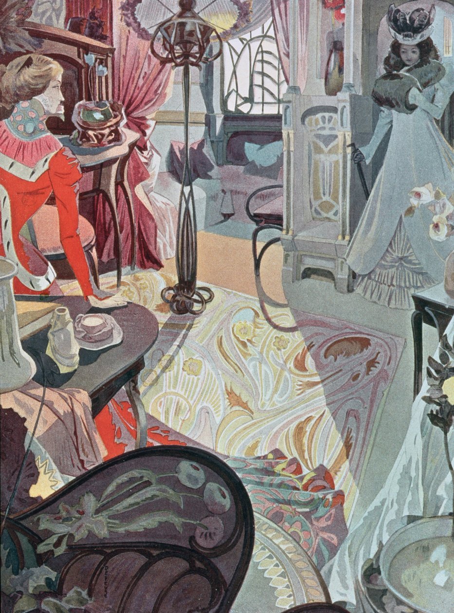 A látogatás alkotó: Georges de Feure
