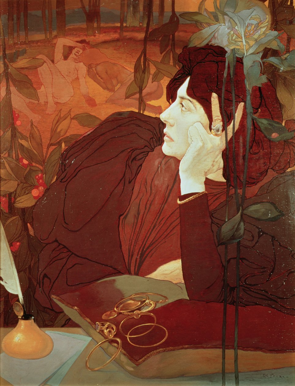 A gonosz hangja alkotó: Georges de Feure