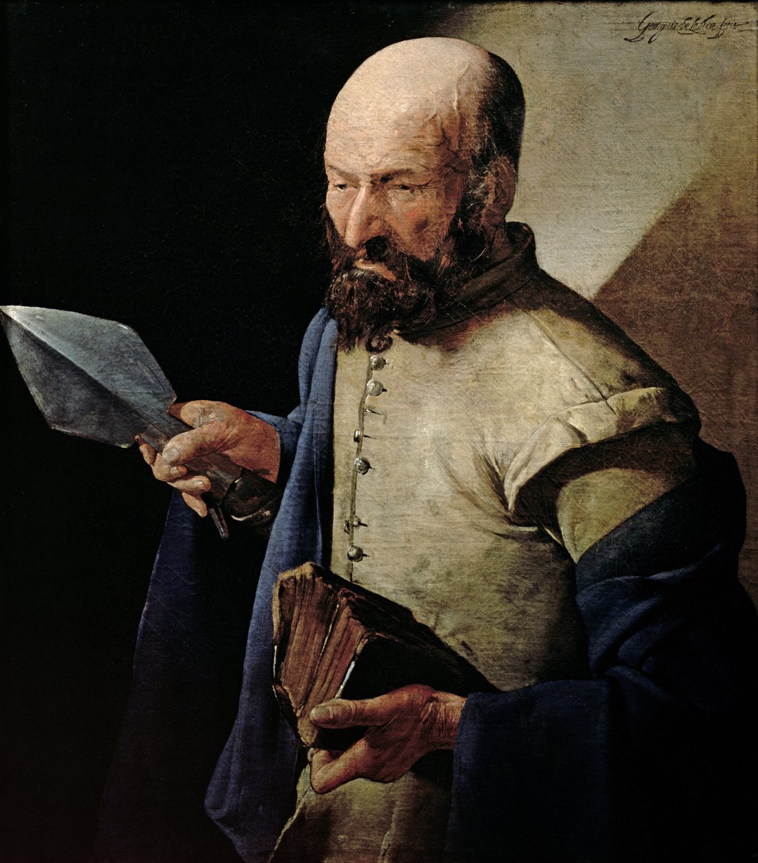 Szent Tamás alkotó: Georges de La Tour