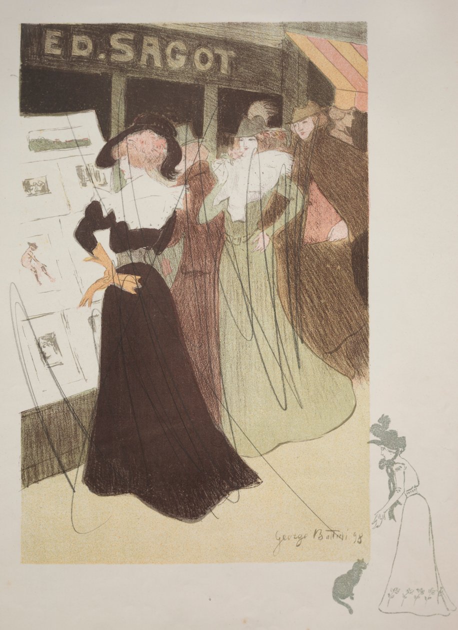 Sagot galériája, 1898. alkotó: Georges Alfred Bottini