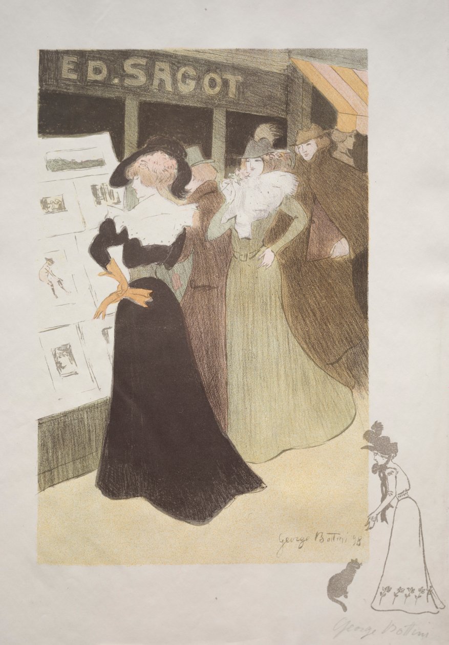 Sagot galériája, 1898. alkotó: Georges Alfred Bottini