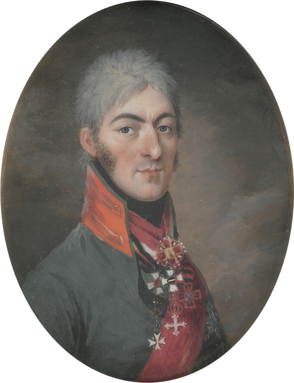 Bagratovics Simon, Bagrashani Imereti hercege 1771-1806. alkotó: Georges Antoine Keman