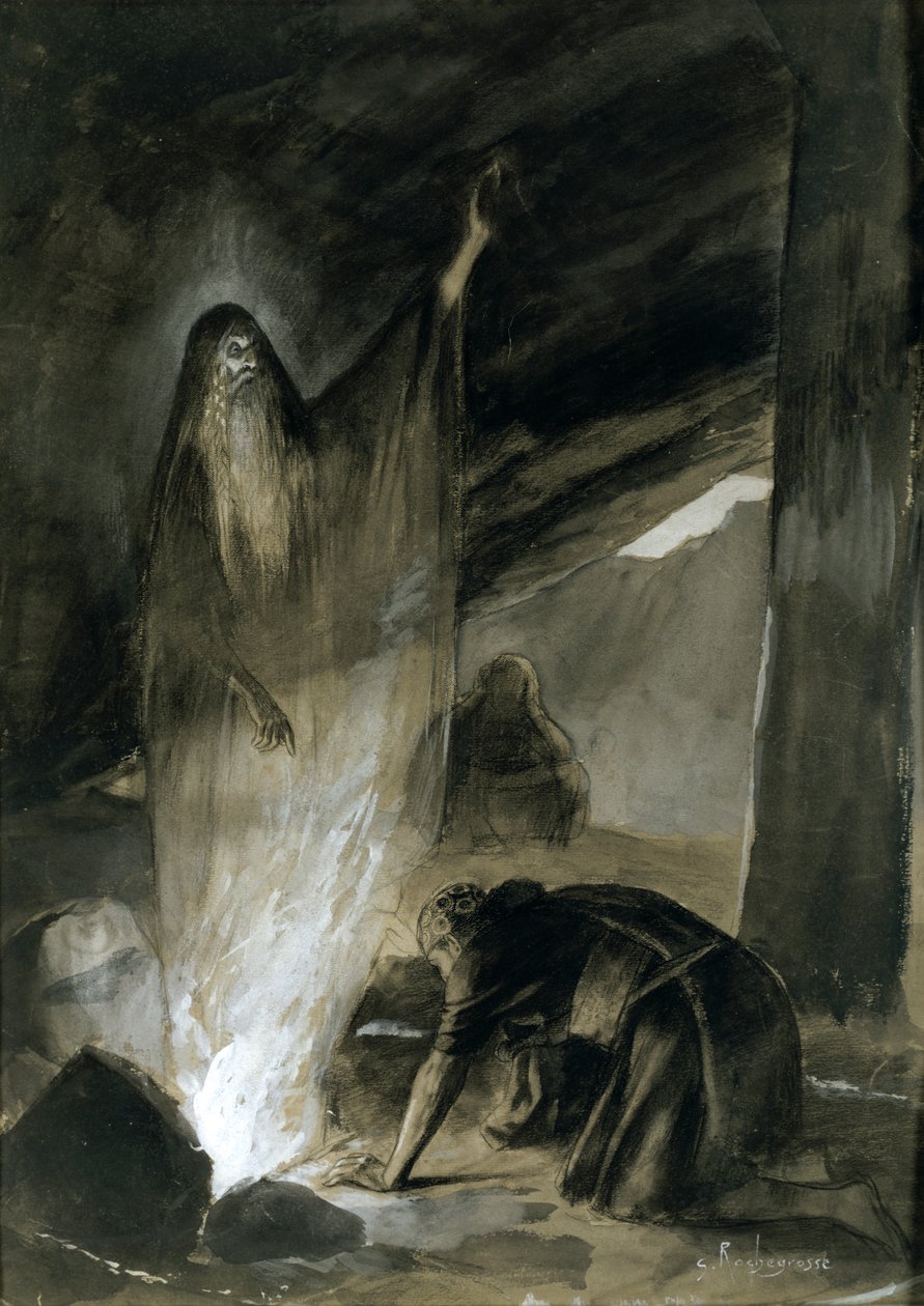 „Asztrológus”, 19. vége, 20. század eleje alkotó: Georges Antoine Rochegrosse