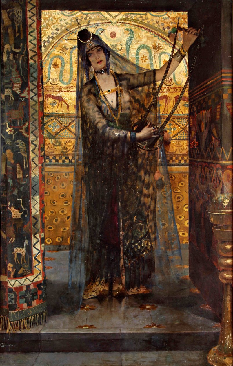 Salammbo, 1886. alkotó: Georges Antoine Rochegrosse
