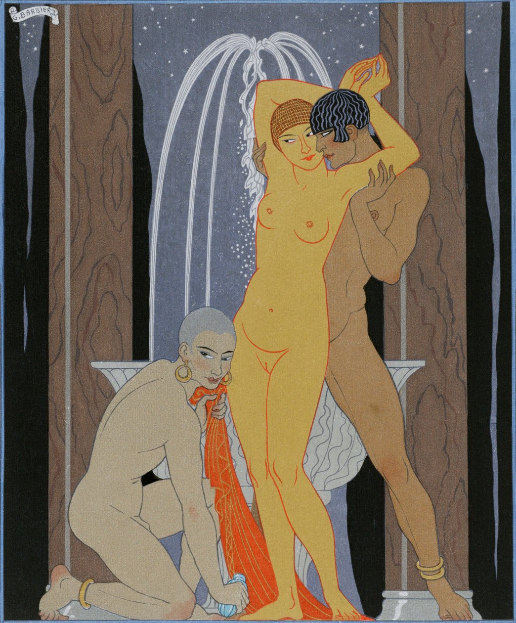Clodia, szerénytelen anya (Clodia, szerénytelen anya) alkotó: Georges Barbier