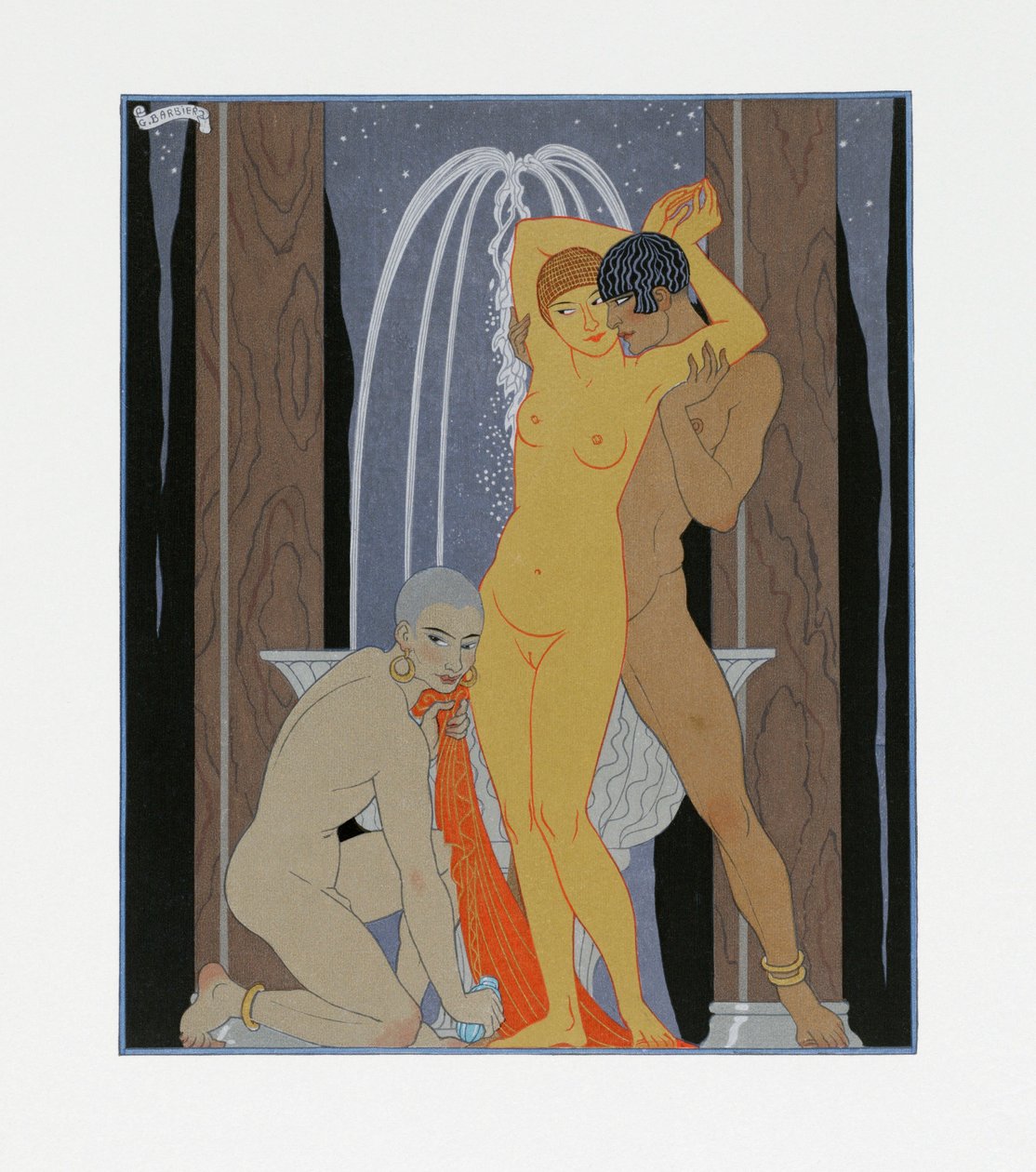 Clodia, szerénytelen anya (Clodia, szerénytelen anya) alkotó: Georges Barbier