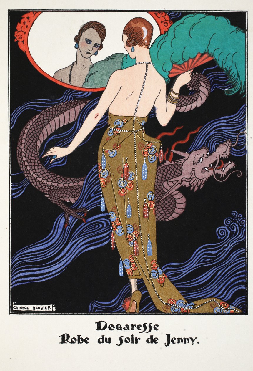Dogaresse – estélyi ruha, Jennytől alkotó: Georges Barbier