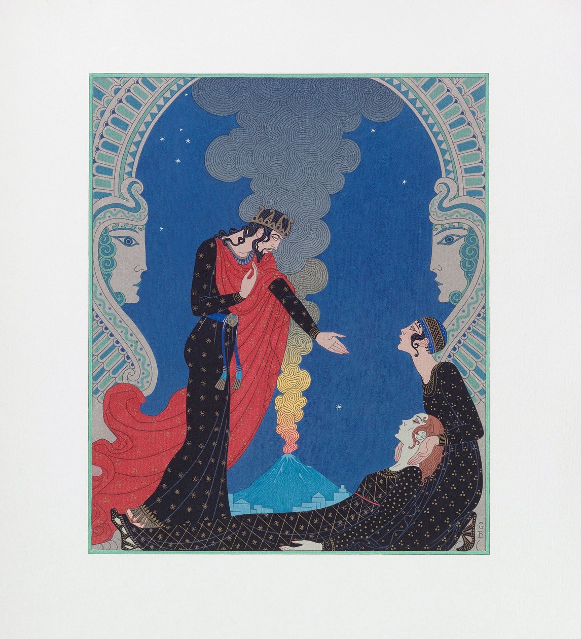 Empedoklész, feltételezett isten. Empedoklész, feltételezett Isten alkotó: Georges Barbier