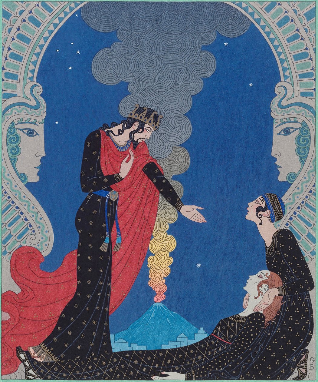 Empedoklész, feltételezett isten. Empedoklész, feltételezett Isten alkotó: Georges Barbier