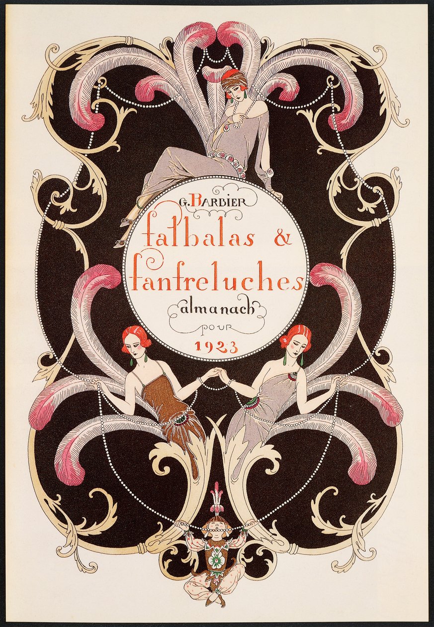 Falbalas et Franfreluches, divatalmanach alkotó: Georges Barbier