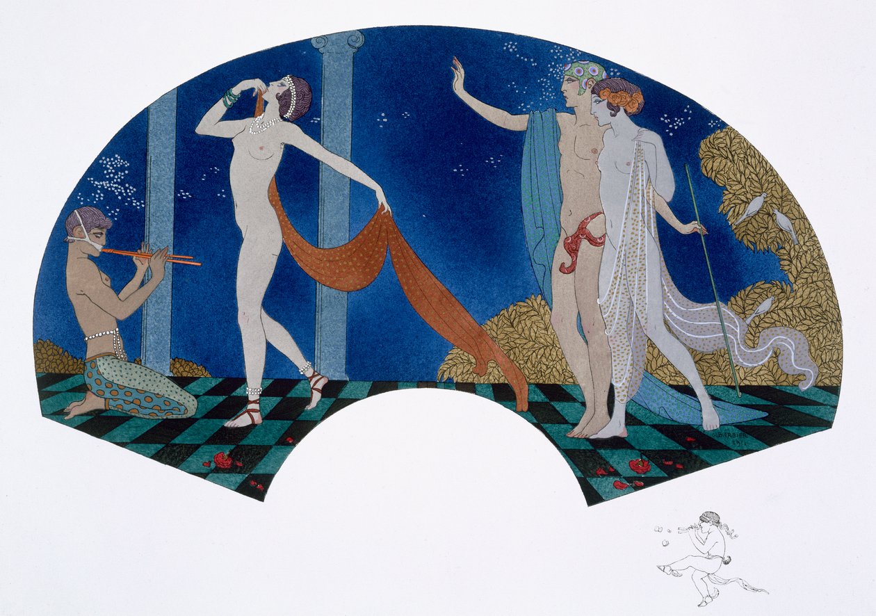 Ventilátor kialakítás alkotó: Georges Barbier