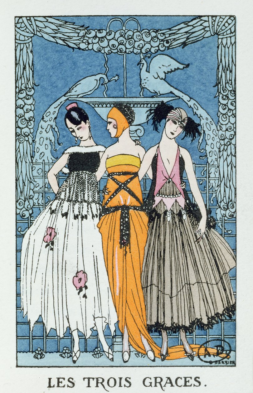 A három kegyelem alkotó: Georges Barbier
