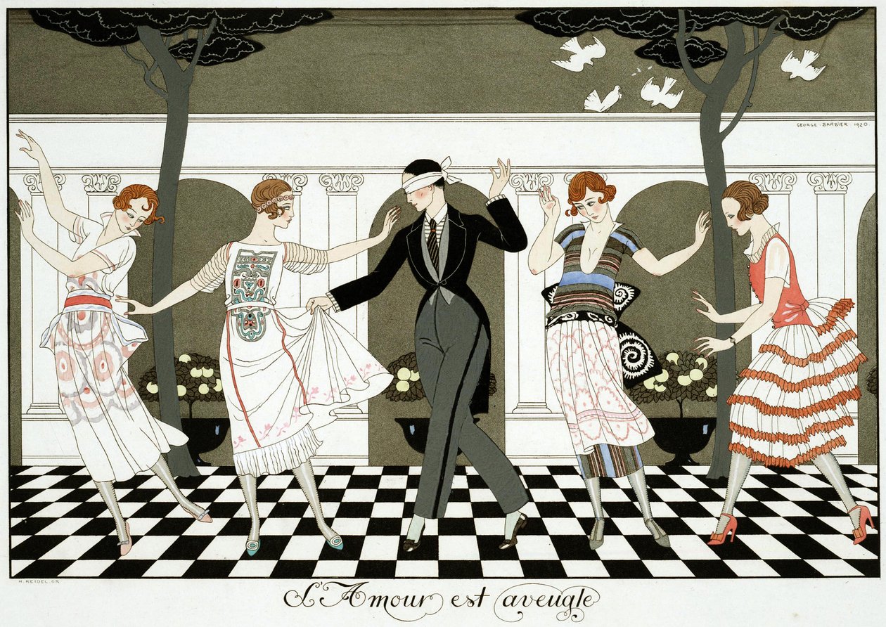 A szerelem vak alkotó: Georges Barbier