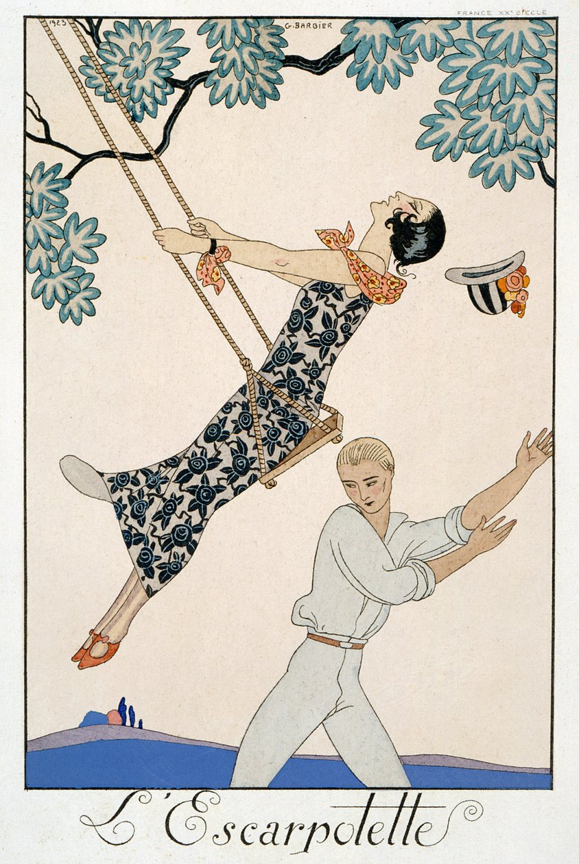 A hinta alkotó: Georges Barbier