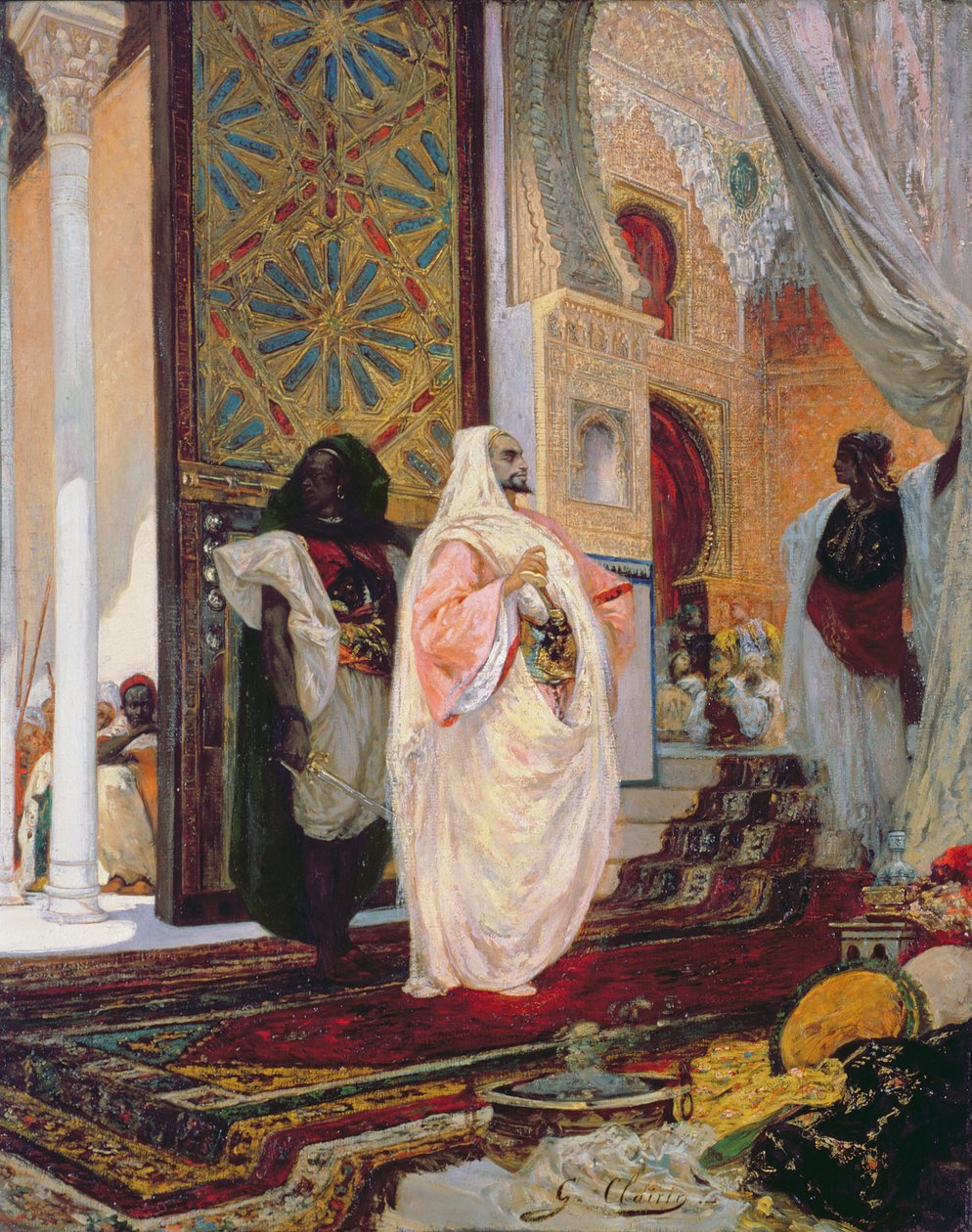 Belépés a Hárembe alkotó: Georges Clairin