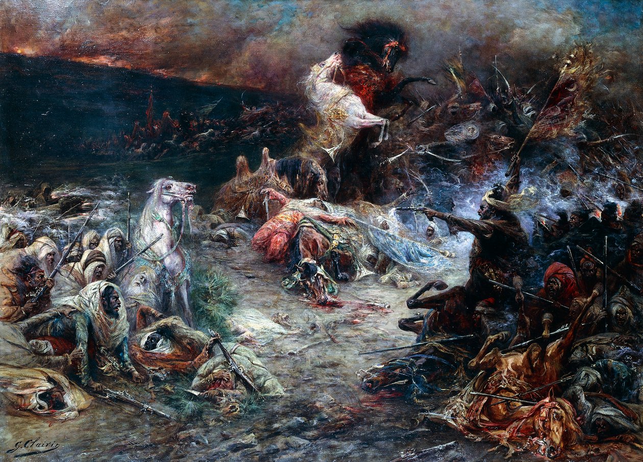 A vérontás, alkotó: Georges Clairin
