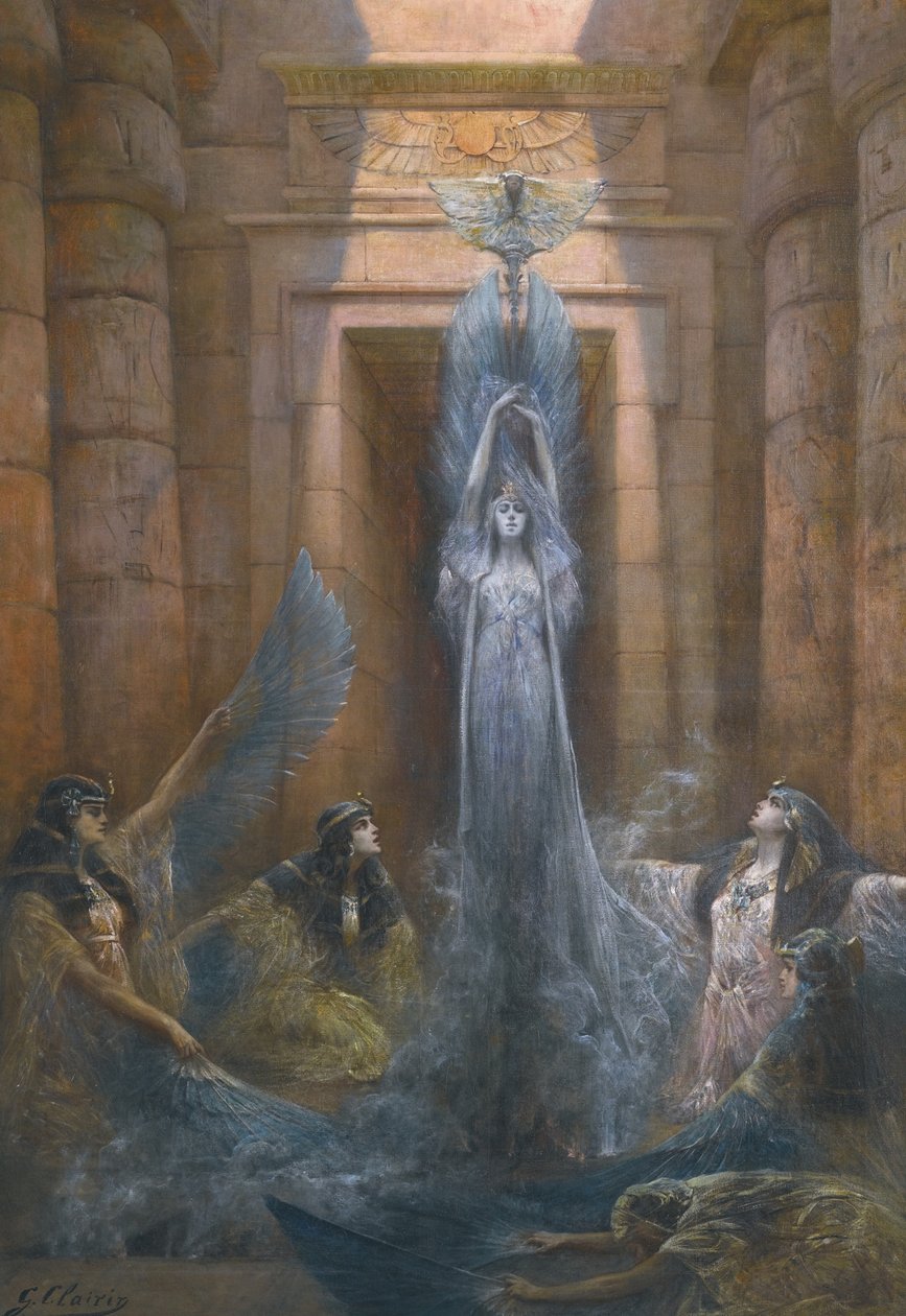 Neith istennő alkotó: Georges Clairin