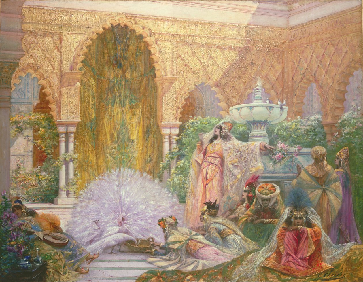 A Pávakert alkotó: Georges Clairin