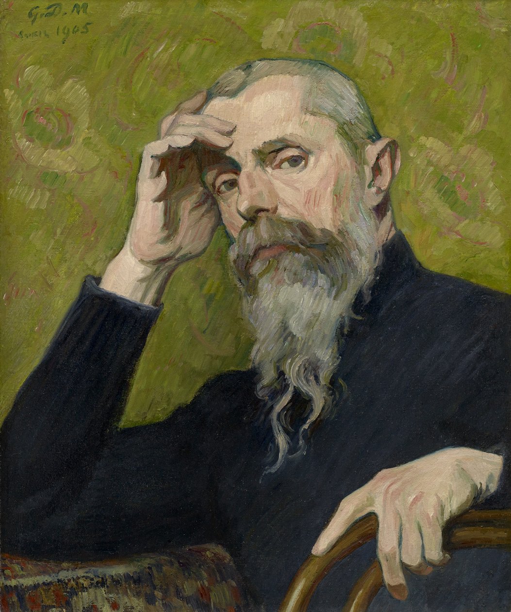 Önarckép, 1905 (olaj, papír, vászonra fektetve) alkotó: George Daniel de Monfreid