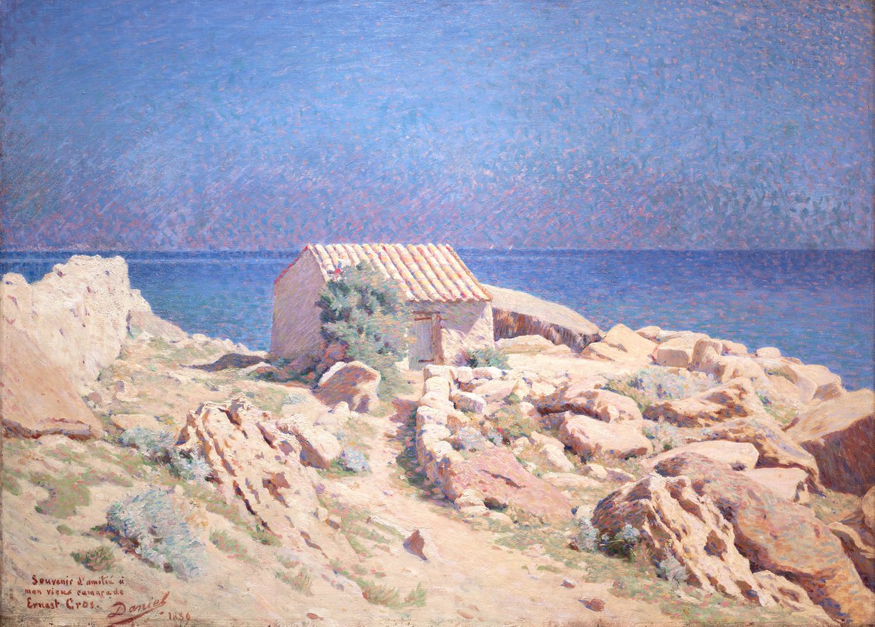Roussillon táj alkotó: Georges Daniels de Monfried